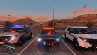 San Andreas State Police Pack Lighting Preview