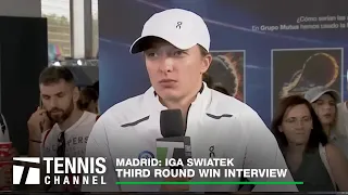 Iga Świątek discusses being one of Times Most Influential People of 2023 | 2023 Madrid Third Round