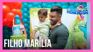 Filho de Marília Mendonça e Murilo Huff tem festa de aniversário de 2 anos