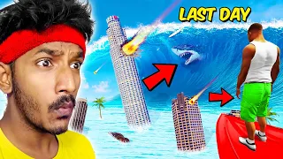 Surviving Tsunami in GTA5😲