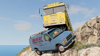 Cliff Drops #149 - BeamNG DRIVE | SmashChan