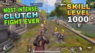 MOST INTENSE SOLO VS SQUADS MOMENTS || PUBG MOBILE | ONE MAN BETTER THAN SQUADS