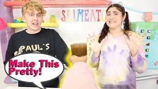 MAKE THIS SLIME THE PRETTIEST CHALLENGE! Slimeatory #584