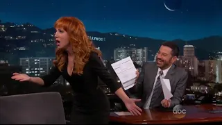 Kathy Griffin on Jimmy Kimmel (1/6/16)