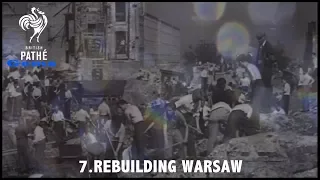 Rebuilding Warsaw (1950) | British Pathé Gems Nº7