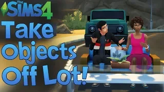 The Sims 4: BUILD OBJECTS OFF LOT, ROTATE OBJECTS, AND MORE! (Mod Showcase)