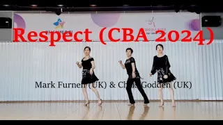 Respect (CBA 2024) Linedance demo Intermediate @ARDONG linedance