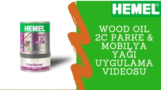 Wood Oil 2C Parke ve Ahşap Mobilya Bakımı Uygulama Videosu #parkeyağı