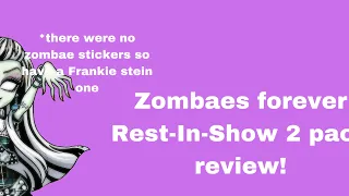 Zombaes forever Rest-In-Show 2 pack review!