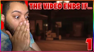 The video ends if I get scared in Doors! #1