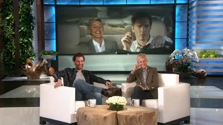 Matthew McConaughey Watches Ellen's Lincoln Commercial