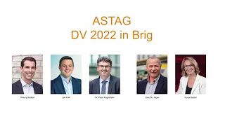 Podiumsdiskussion ASTAG Delegiertenversammlung 2022 in Brig