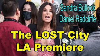 The LOST City LA Premiere in Westwood | Sandra Bullock | Daniel Radcliffe | Channing Tatum