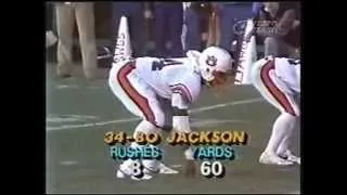 Bo Jackson Sweet Home Alabama 1982 83 Auburn Seasons