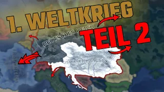 WW1-SIEG DER MITTELMÄCHTE?🟡 | TEIL 2 "Ein Ründchen HOI" [Deutsch]