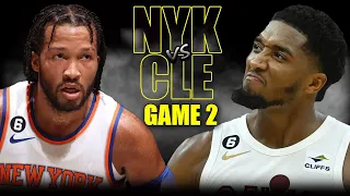 Cleveland Cavaliers vs New York Knicks Full Game 2 Highlights | 2022-23 NBA Playoffs