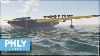 LARGEST PLANE EVER Devised | 500 Ton Flying Boat (War Thunder)