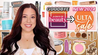 BRAND NEW ULTA SALE 2024! GOODBYE TO THE 21 DAYS OF BEAUTY?