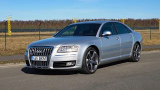 Audi D3 S8 - баржа на V10!