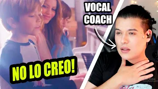 NO ME LO CREO! SHAKIRA - ACROSTICO (OFICIAL)  | Reaccion Vocal Coach | Ema Arias