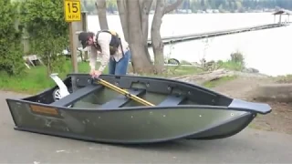 Porta-Bote on the lake in 4 minutes