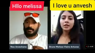 Naa anveshana Talking with Melissa In live ...❤️❤️❤️