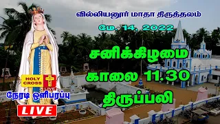 14 May 2022 Tamil Mass | Villianur Lourdes Shrine | Holy Cross Tv | Daily Tv Mass | Today Tv Mass