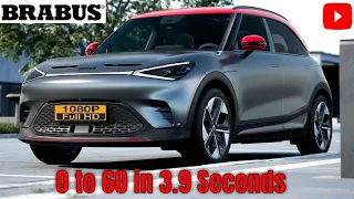 All New 2023 Smart 1 Brabus | Most Powerful Electric Mid SUV | First Look | Driving & Specs | Review