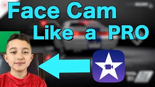 How to add green screen face cam iMovie . Face cam Tutorial iMovie