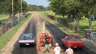 Barracuda DragCar: No Prep, Heads Up, Outlaw Drag Racing at George Ray's #nonamenationals #mopar