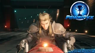 Final Fantasy VII Remake - Roche Motorbike Boss Fight (HARD DIFFICULTY)