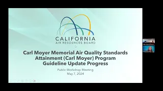 Second Public Workshop on the Proposed Update to the Carl Moyer Program Guidelines