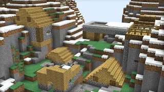 Я НАШЕЛ ЗАБРОШЕННУЮ ДЕРЕВНЮ В СКАЛЕ В МАЙНКРАФТ 100% троллинг ловушка minecraft