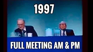 1997 FULL Berkshire Hathaway Annual Meeting Warren Buffett Charlie Munger