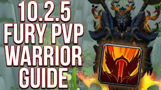 10.2.5 Fury Warrior PvP Guide: Talents, Stats, Macros - WoW: Dragonflight Season 3