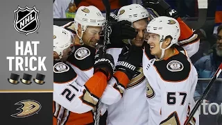 Hampus Lindholm notches hat trick, OT game-winner