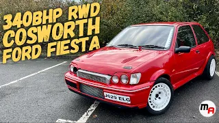 CRAZY 340BHP RWD COSWORTH POWERED MK3 FORD FIESTA - FEZCOZ