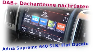 DAB+ Dachantenne nachrüsten / Kastenwagen / Wohnmobil