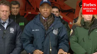 BREAKING NEWS: NYC Mayor Eric Adams, Top Officials Hold Winter Storm Press Briefing