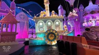 Paris It's a Small World 2024 Front Row POV in 4K - Disneyland Paris