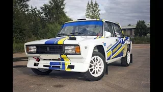 Rally car build Lada 2105 Stilyng, tuning