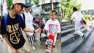 DAY WITH A 10 YEAR OLD JAPANESE SKATER
