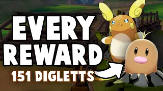 What Happens When You Find All 151 Diglett in Pokemon Isle of Armor on Sword & Shield