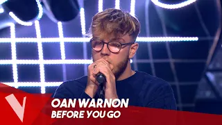 Lewis Capaldi - 'Before You Go' ● Oan Warnon | Blinds | The Voice Belgique Saison 10