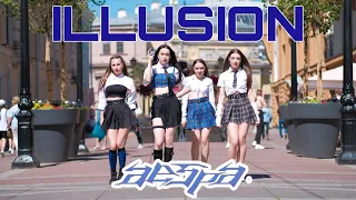 [K-POP IN PUBLIC | ONE TAKE] aespa (에스파) - Illusion (도깨비불) cover by New★Nation