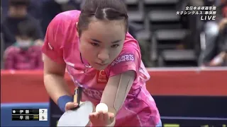 2020 All Japan Table Tennis Championships | Women’s Single | ITO Mima Vs. HAYATA Hina