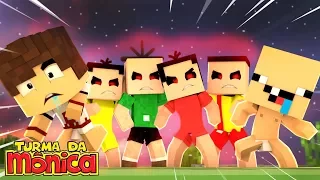 A TURMA DA MÔNICA NOS ATACOU !!! - MINECRAFT