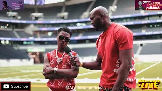 WIZKID Interview Live at the Tottenham stadium London July 29th | New Song & Album "Big Wiz " 2023