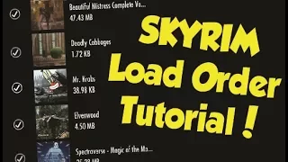 Skyrim How to Properly Arrange Your Load Order! (Xbox One & PS4 Mod Tutorial)