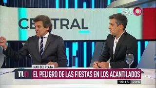 El peligro de las fiestas en los acantilados